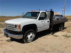 1991 Chevrolet 3500 HD 2WD Flatbed Pickup 