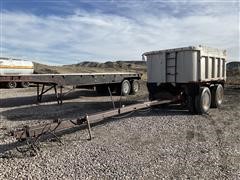 1967 GarWood GB-2T Aluminum Pup Dump Trailer 