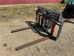 Quick Attach Hydraulic Pallet Forks 