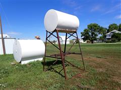 300 Gallon Fuel Tank & Stand 