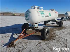 1000-Gallon Anhydrous Ammonia Tank Trailer 