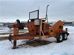 1991 Wagner Smith T-1DTP-180 Single Drum Puller-Tensioner T/A Trailer 