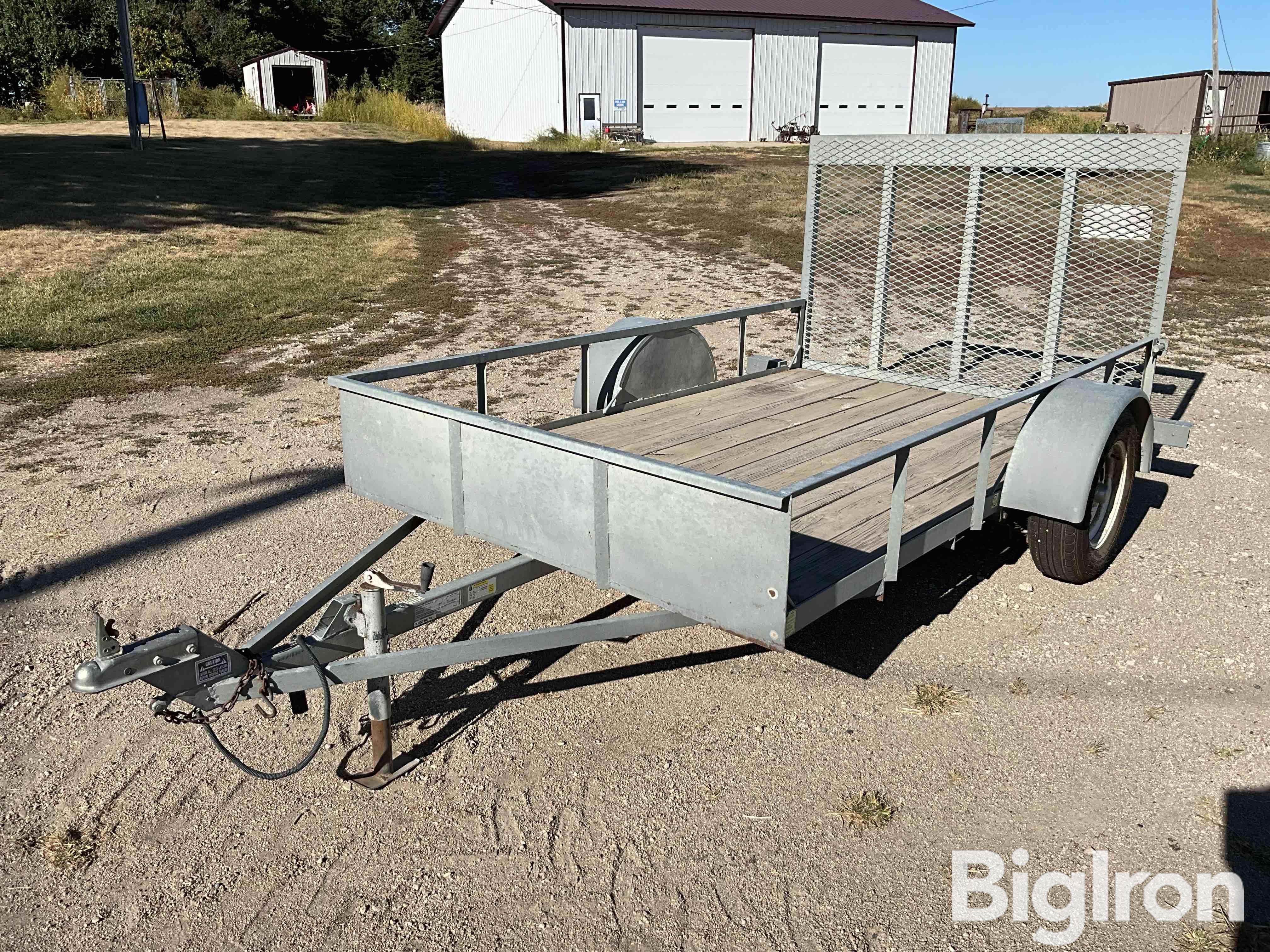 2017 S&W UT10-3.5 10’ S/A Utility Trailer 