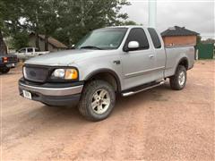 2002 Ford F150 4x4 Extended Cab Pickup 