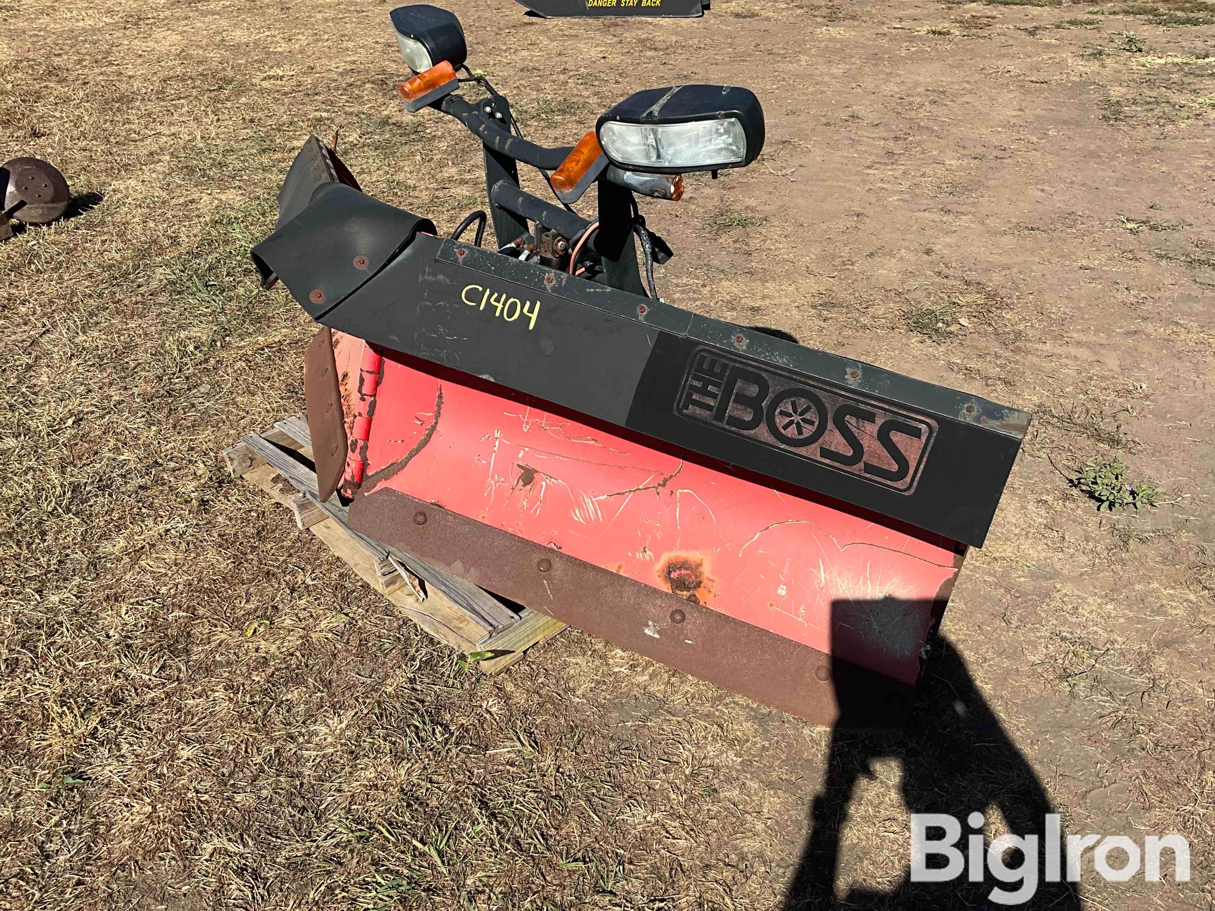 Boss Power-V Pickup Hydraulic Snow Blade 