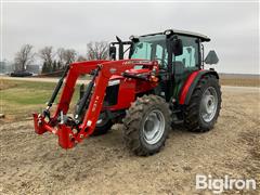 2019 Massey Ferguson 4710 MFWD Tractor W/Loader 