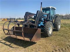 1993 Ford 8630 MFWD Tractor W/Loader 
