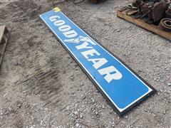 Goodyear Metal Sign 