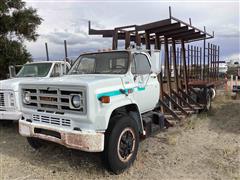 1984 GMC C7000 S/A Concrete Form Truck 