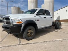 2011 RAM 4500 Heavy Duty 4x4 Crew Cab & Chassis 