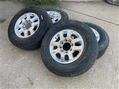 Michelin LT265/70R18 Tires On Rims 