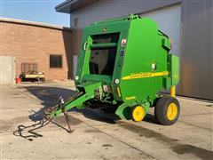 2002 John Deere 457 Mega Wide Round Baler 