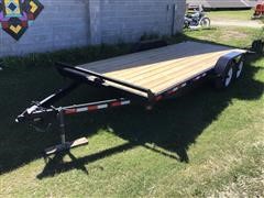 2009 Trax T/A Flatbed Trailer 