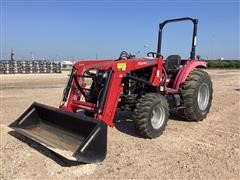 2016 Mahindra 2555 NH MFWD Compact Utility Tractor W/Loader 
