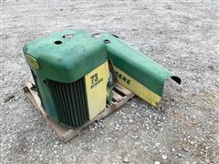 John Deere 730 Diesel Hood, Grille, & Fuel Tank 