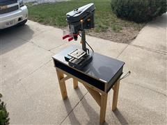 5 Speed Drill Press W/ Stand 