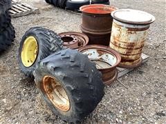 Steel Rims & Tires 