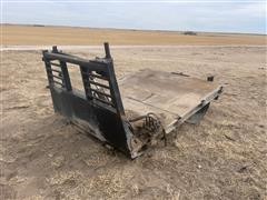 Shop Built Pickup Flatbed With Hoist 