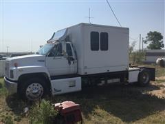 1992 Chevrolet C70 Kodiak S/A Sleeper Cab Truck Tractor 