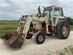 1975 Case 1070 2WD Tractor W/Loader 