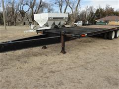 Shop Built T/A Hay Trailer 