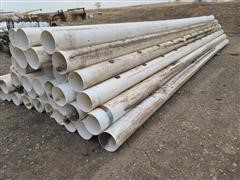 Plastic Gated Irrigation Pipe 