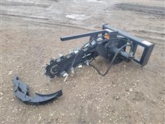 2024 JCT Trencher Skid Steer Attachment 