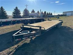 2013 TravAlong 24' T/A Flatbed Trailer 