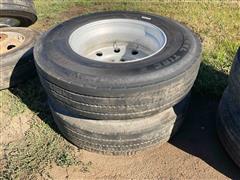 General 11R24.5 Tires & Rims 