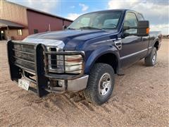 2009 Ford F250 XLT Super Duty 4x4 Extended Cab 4 Door Pickup 