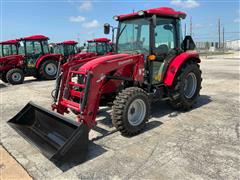 2023 Mahindra 2670 PST CAB Compact Utility Tractor W/Loader 