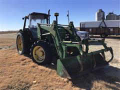 John Deere 3155 MFWD Tractor W/Loader 