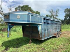 1997 Titan Gooseneck T/A Livestock Trailer 