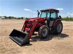 2018 Mahindra 8090 PST MFWD Tractor W/Loader 