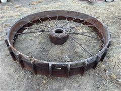 Prairie Gas Tractor Rear Steel Wheel 