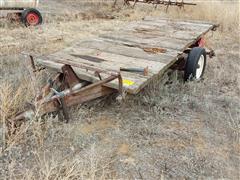 Homemade T/A Flatbed Trailer 