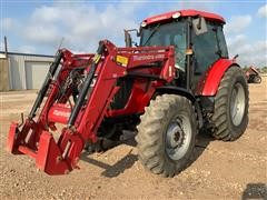 Mahindra 105P MFWD Tractor w/ Loader 