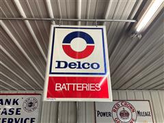 Delco Battery Sign 