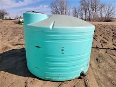 1500 Gallon Liquid Poly Tank 