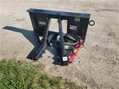 2022 Industrias America Easy Man Tree And Post Puller Skid Steer Attachment 
