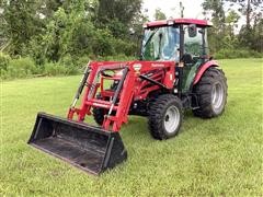 2018 Mahindra 2565ST MFWD Tractor W/Loader 