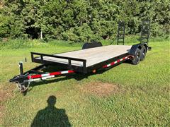 2022 Carry-On 20’ T/A Flatbed Trailer 