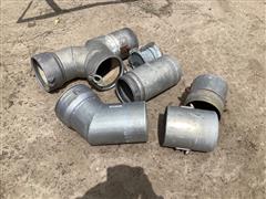 Assortment Of Aluminum Irrigation Fittings 