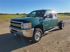 2013 Chevrolet 2500 HD 4x4 Cab & Chassis 