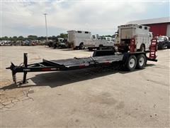 2011 Towmaster T-12D 20' T/A Flatbed Trailer 
