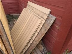 EZ Panel Wood Utility Shed 