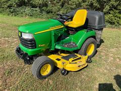2004 John Deere X485 Lawn Tractor W/ Bagger 