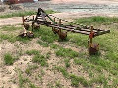 John Deere Tool Bar W/Rolling Cone Ditchers 