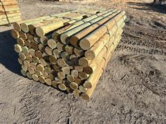 Pressure Treated Eastern Red Cedar Posts 