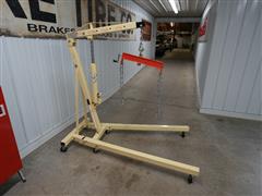 2-Ton Engine Hoist W/Leveler 